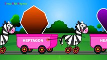 Shapes Train | Shapes for Children | 2d Shapes | Shapes Song - Shapes for Kids