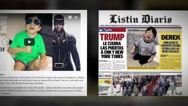 Increible Periodico Listin Diario Escribe Un Nuevo Articulo Sobre El Pequeño Derek!