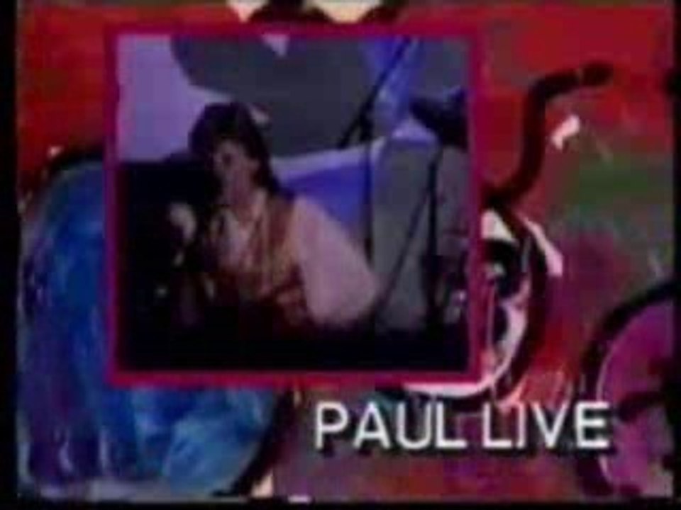 Intervalos da Rede Manchete - Paul Live  (03/12/1993)