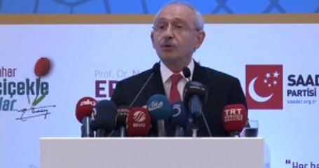 Kılıçdaroğlu: Rahmetli Erbakan da Başkanlığa Karşıydı