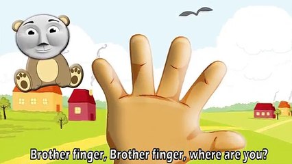 Thomas and Friends Christmas Engines Finger Family Daddy Finger Song Nursery Rhymes Cookie