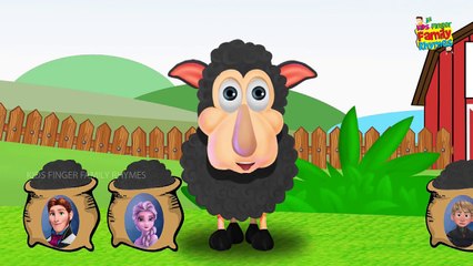 English Rhymes For kindergarten | Frozen Hans & Ba Ba Black Sheep Rhymes