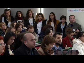 Report TV - Konferencë për dhunën ndaj fëmijëve  Hysi: Ligji i mirë por duhet zbatuar
