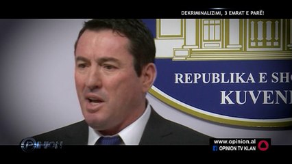 Opinion - Dekriminalizimi: ja tre emrat e pare! (22 dhjetor 2016)