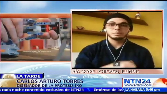 Diseñador colombiano inventa prótesis para niños víctimas de minas antipersona