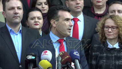 Zaev apel shqiptarëve: Mos koaliciononi me Gruevskin