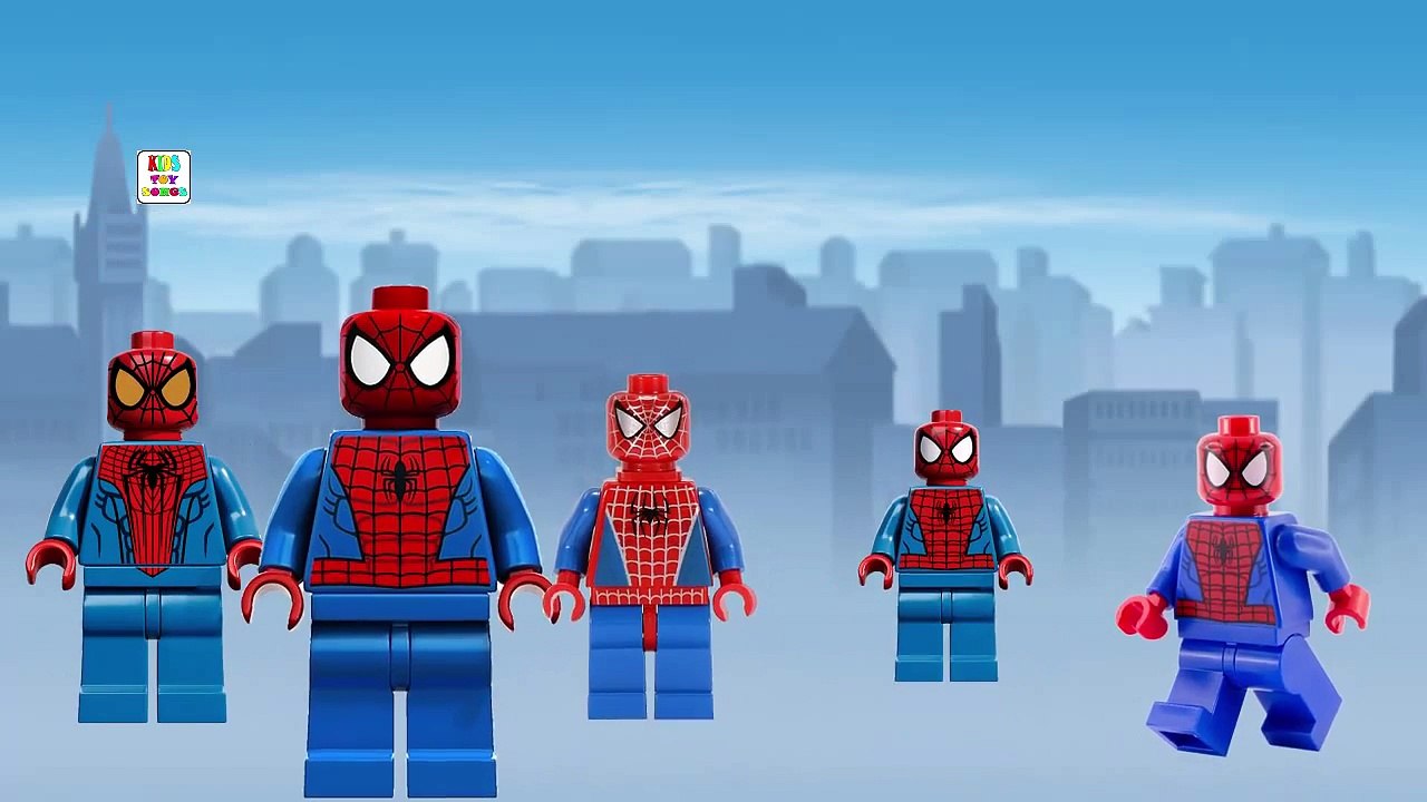 Finger Family Song Spiderman Playlist - Daddy Finger Song Spiderman Playlist = Family Fing