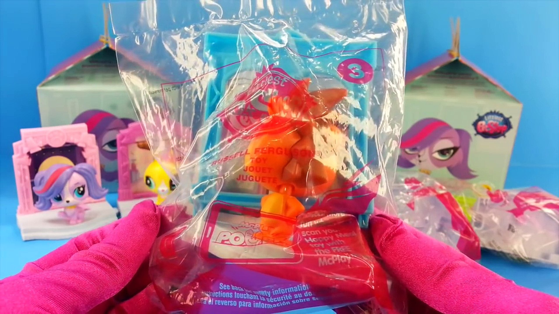 ⁣new McDonalds Happy Meal Toys Littlest Pet Shop LPS & Skylanders