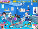 Frozen Babies Room Cleaning: Disney princess Frozen - Best Baby Games For Girls