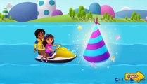 Fiesta De Navidad: La Pata De La Patrulla, Dora Y Amigos, Bubble Guppies. Juego para Niños en inglés