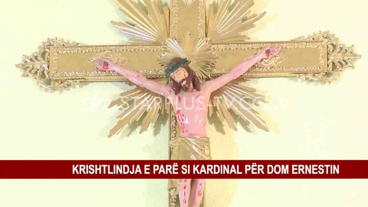 KRISHTLINDJA E PARË SI KARDINAL PËR DOM ERNESTIN