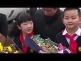 Cina - Arrivo del Presidente Mattarella a Chongqing (25.02.17)