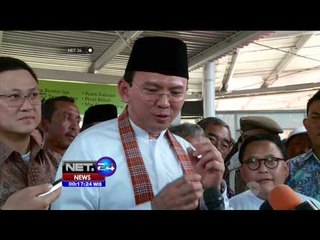 Ahok Meresmikan Lapak Baru Pedagang Kaki Lima di Monas - NET24