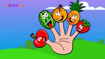 Fruits Cartoons Animation Singing Finger Family Nursery Rhymes for Preschool Childrens Song