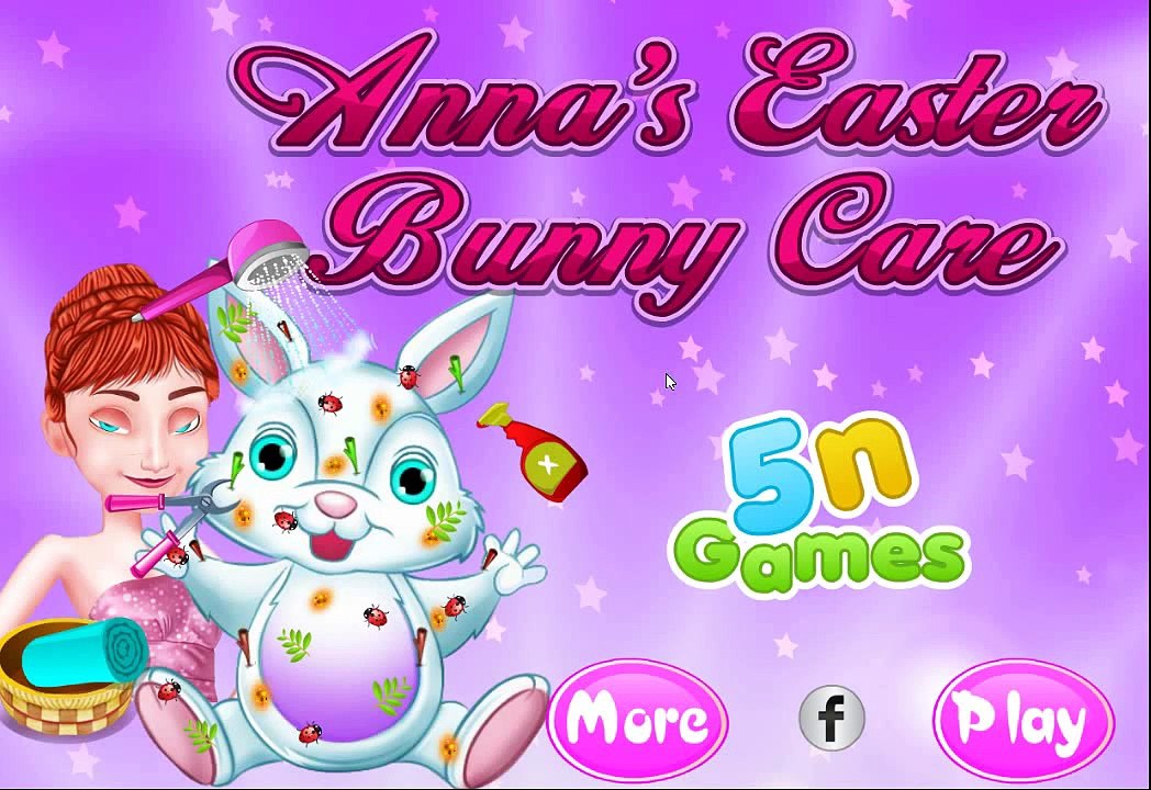 Disney Frozen Easter Game: Annas Easter Bunny Care For Kids in HD new