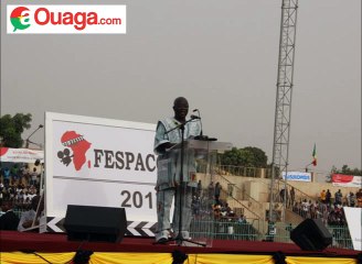Discours du président du comité d'organisation du 25e FESPACO
