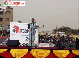 Discours d'ouverture du 25e FESPACO par le ministre de la Culture, des Arts et du Tourisme, Tahirou Barry