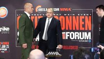 Tito Ortiz vs. Chael Sonnen Bellator 170 Press Conference Staredown