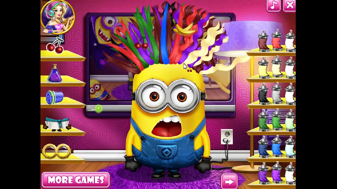 Lets play Minions Real Haircuts - Minion Games new