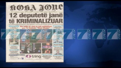 SHTYPI I DITES ME TITUJT E GAZETAVE SHQIPTARE E MERKURE 28 DHJETOR 2016 - News, Lajme - Kanali 7