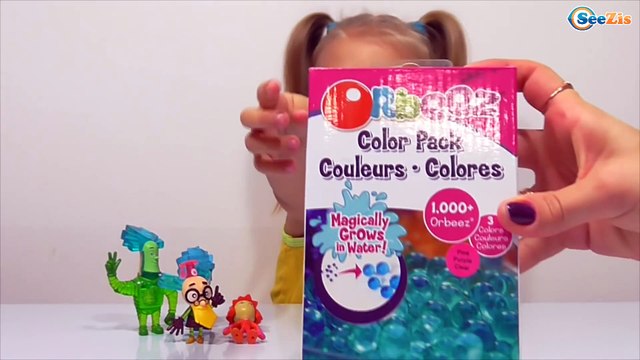 ✔ Фиксики и девочка Ярослава выращивают шарики Орбиз / Girl Yaroslava grows Orbeez balls / VLOG