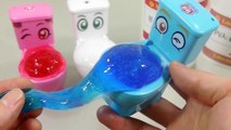 DIY Syringe How To Make Colors Glue Water Balloon Learn Colors Slime Toilet Poop