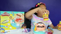 Play Doh Doc McStuffins Dentist Drill N Fill - Gross Surprise Glitter Putty Slime Eggs