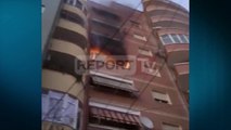 Report TV - Tiranë, zjarr në një apartament nuk raportohet për të lënduar