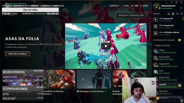 Melhores momentos NO LEAGUE OF LEGENDS!! (31)