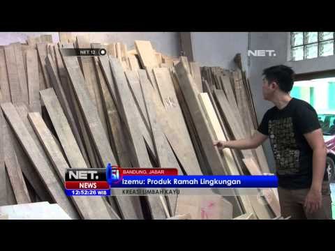 Kreasi Limbah Kayu di Bandung - NEt12