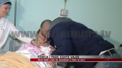 Descargar video: Fëmija i parë i 2017 është vajzë - News, Lajme - Vizion Plus