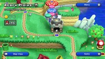 New Super Mario Bros. U | Crushing-Cogs Tower - Acorn Plains-Tower - 3 (Wii U Gameplay Wal
