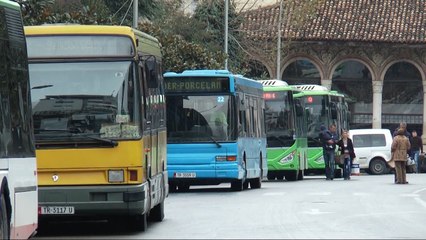 Report TV - Transporti publik në Tiranë, hiqen licencat nëse nuk zbatohet orari