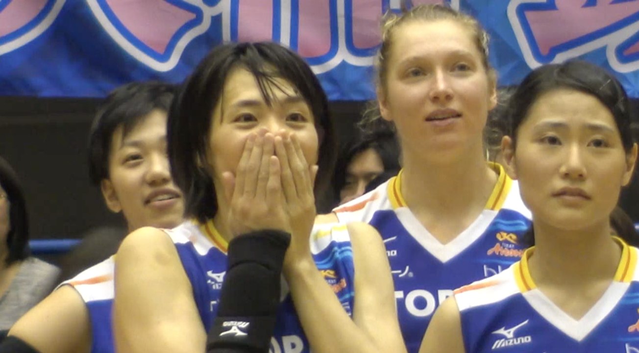 迫田さおりPV 61 Saori Sakoda　東レアローズ　VS　岡山シーガルズ