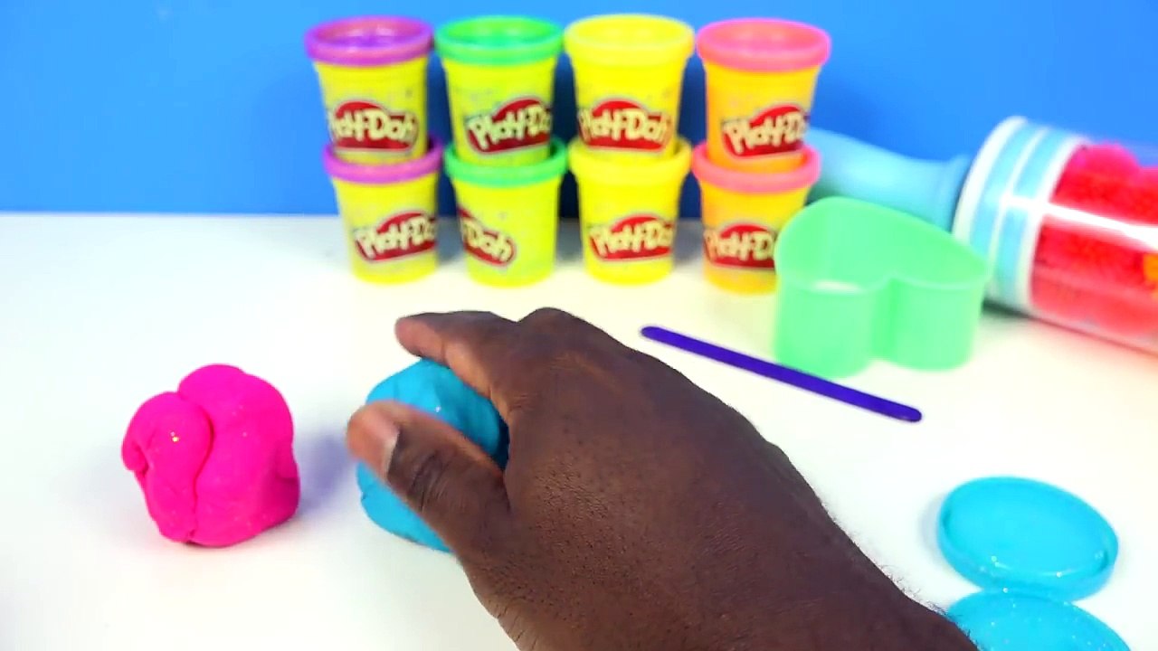 DIY Play Doh Modelling Clay Shopkins Donut Super Rainbow How To Fun And Creative For Kids
