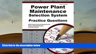 Best Ebook  Power Plant Maintenance Selection System Practice Questions: MASS Practice Tests