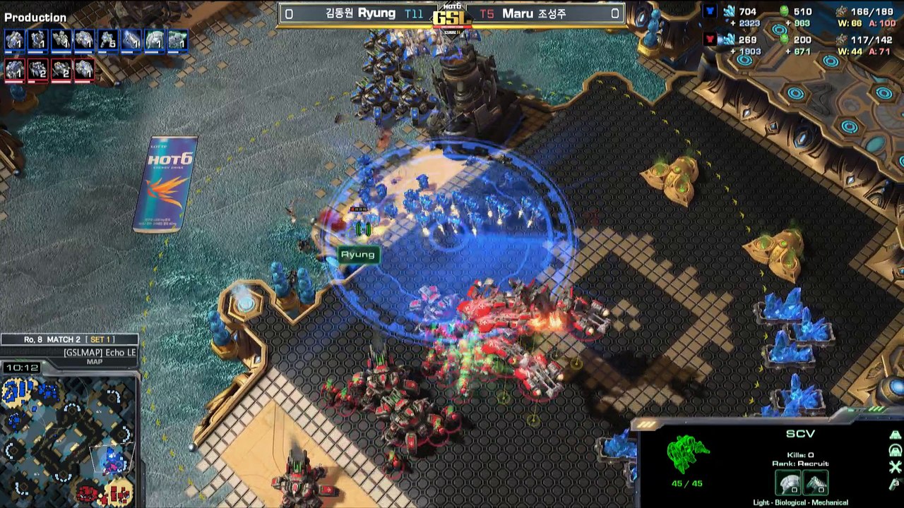 [3/4] GSL Quarterfinals - herO vs sOs | Ryung vs Maru