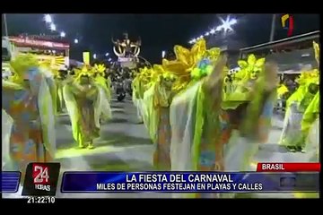 Brasil: así se vive la segunda jornada del carnaval de Río
