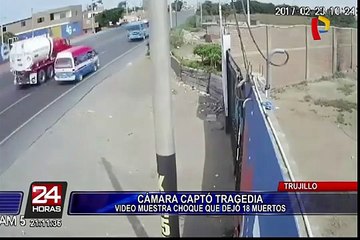 Salen a la luz impactantes imágenes del accidente en Trujillo