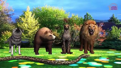 Animal Sound Video for Kids | Farm Animal Nursery Rhymes & Songs for Babies