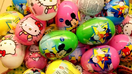 Video herunterladen: Kinder Surprise Eggs,Hello Kitty Surprise Eggs , Mickey Mouse ,Minnie Mouse ,Planes,Maya the Bee,