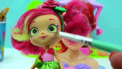 DIY Do It Yourself Craft Big Inspired Shopkins Shoppies Doll From Disney Little Mermaid Style Head