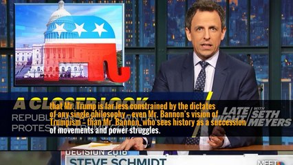 The biggest difference between the president and his chief strategist is