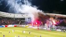 Crazy Scenes During Olimpija vs Maribor!