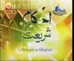 Ahkam e shariat  4 april 2009...By  Mufti Akmal