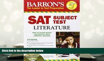 Popular Book  Barron s SAT Subject Test: Literature with CD-ROM, 5th Edition (Barron s SAT Subject