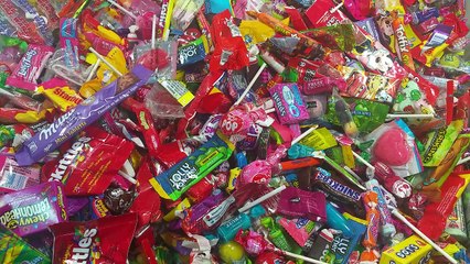 Un montón de Nuevos Dulces Esbirros Huevos Sorpresa de Bob esponja Piruletas de Aprender los Colores con los Dulces