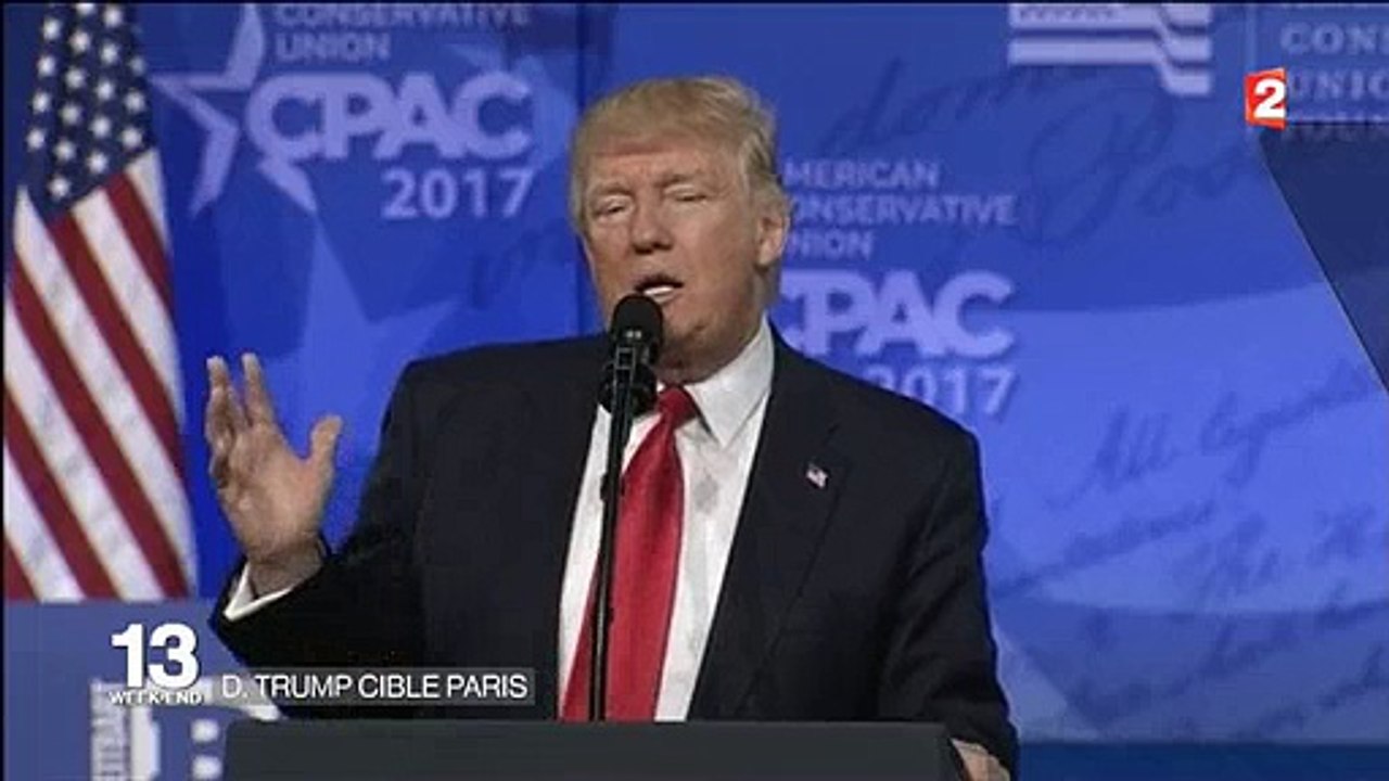 Regardez Donald Trump parler de son "ami qui aimait Paris" mais qui n'ose plus y venir car "Paris n'est plus Paris" !