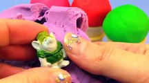 Play Doh Ice Cream Cone Surprise Eggs Disney Frozen My Little Pony Mickey Mouse Donald Duck Cars 2