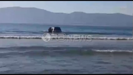 Vlorë - Fuoristrada që u gjet e fundosur në det është me targa amerikane